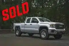 2014GMCSierra15004LevelingKitHeadacheRack33ToyoMTTires