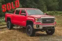 2015GMCSierra15006Lift20Wheels35TiresLundRunningBoard
