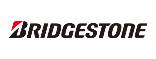 Bridgestone logo featuring bold black text and a red accent, symbolizing tire manufacturing expertise.