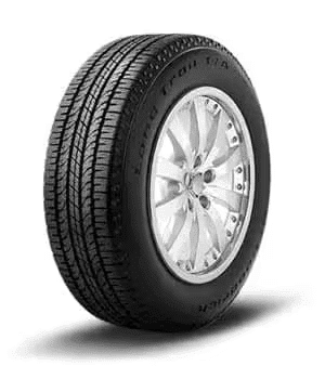 Michelin tire with five-spoke alloy wheel, featuring an all-season tread pattern for enhanced performance.