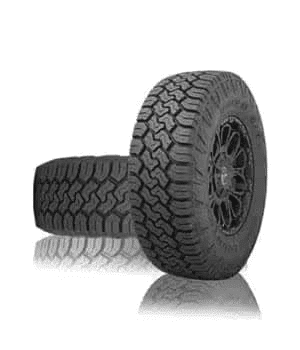 Michelin tire with five-spoke alloy wheel, featuring an all-season tread pattern for enhanced performance.